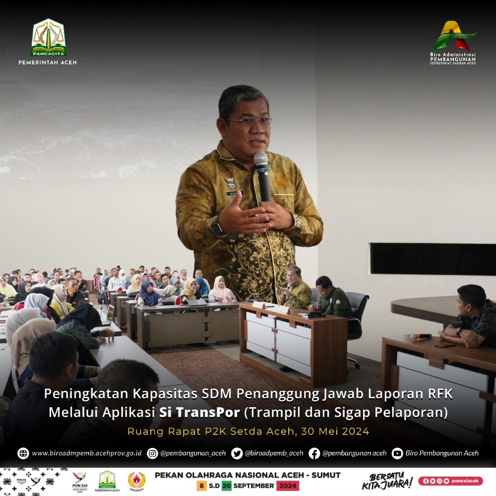 Peningkatan Kapasitas SDM Pelaporan Kabupaten Aceh Tengah melalui ...